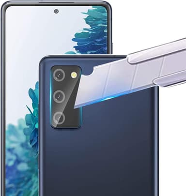 Galaxy S20 FE kameralinsedeksel herdet glass 3-pakning