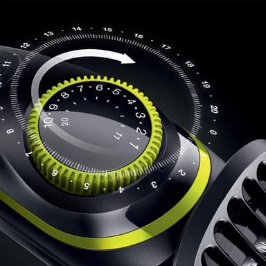 Braun skjeggtrimmer BT3041 Driftstid (maks) 60 min, Antall barberhoder/blader 1, Svart/grønn, våt og tørr