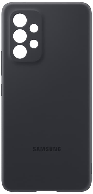 Samsung Galaxy A53 silikondeksel (sort)