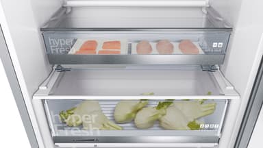 Siemens iQ300 fryser/kjøleskap KG49EVI4A (inox)