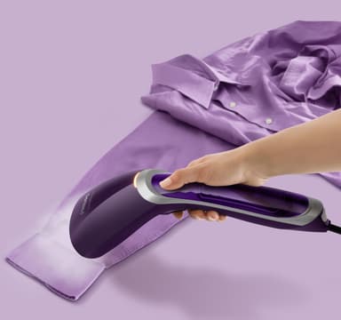Philips Steam&Go Handheld tøydamper GC363/30 (lilla)