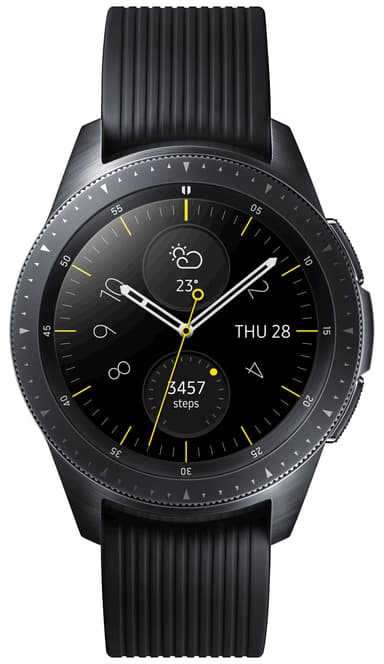 Samsung Galaxy Watch 42 mm smartklokke 4G (sort)