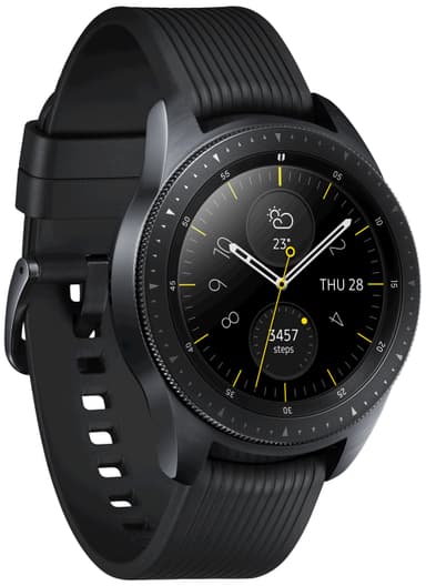 Samsung Galaxy Watch 42 mm smartklokke 4G (sort)