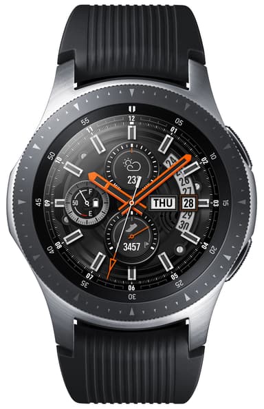 Samsung Galaxy Watch 46 mm smartklokke 4G (sølv)