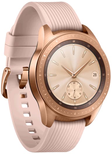 Samsung Galaxy Watch 42 mm smartklokke 4G (rosegull)