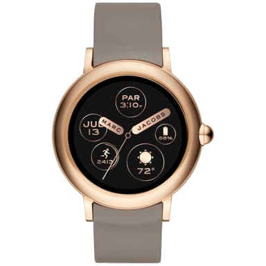 Marc Jacobs Riley Touchscreen smartklokke (rosegull)