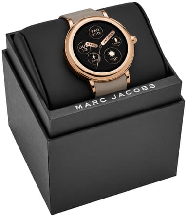 Marc Jacobs Riley Touchscreen smartklokke (rosegull)