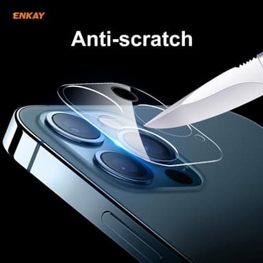Temperert linsebeskyttelse til iPhone 12 Pro Max