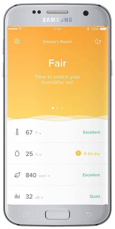 Netatmo Smart innendørs luftkvalitetsmålere