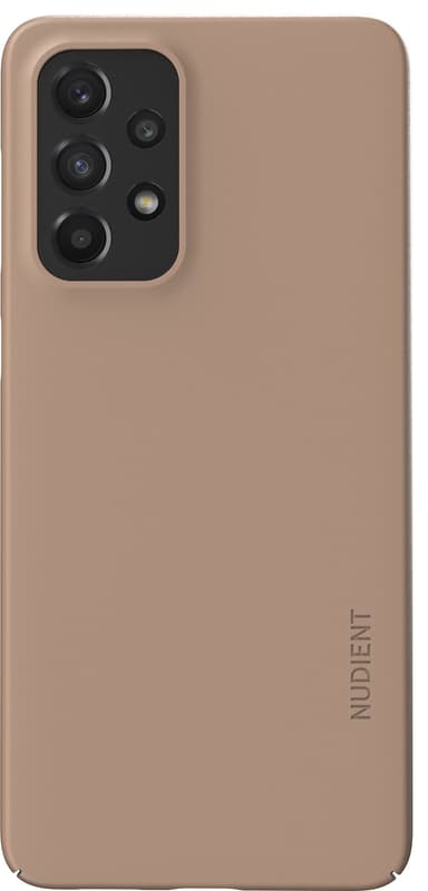 Nudient V3 deksel til Samsung Galaxy A33 (clay beige)