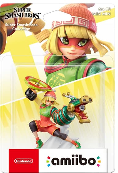 Nintendo Amiibo karakter - Super Smash Bros. Collection - Min Min