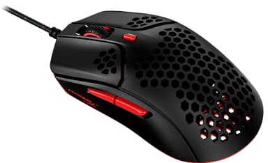 HyperX Pulsefire Haste gamingmus (sort/rød)