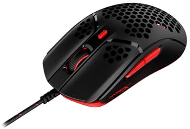HyperX Pulsefire Haste gamingmus (sort/rød)