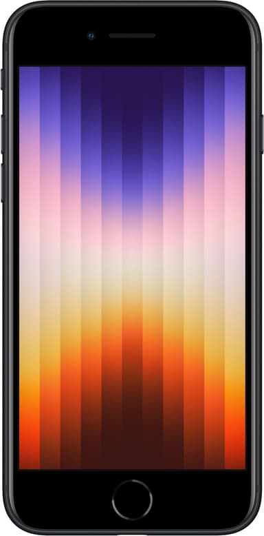 iPhone SE Gen. 3 smarttelefon 64GB (midnatt)