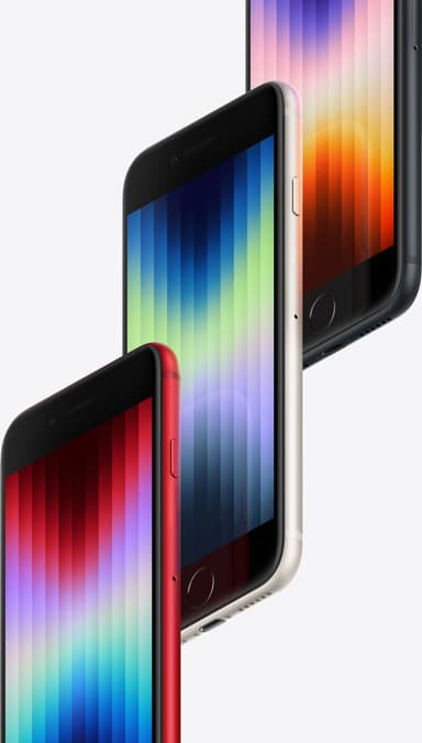 iPhone SE Gen. 3 smarttelefon 64GB (stjerneskinn)