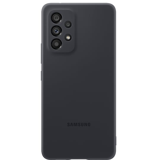 Samsung Galaxy A53 silikondeksel (sort)