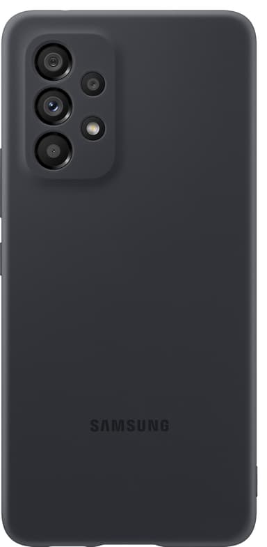 Samsung Galaxy A53 silikondeksel (sort)