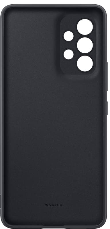 Samsung Galaxy A53 silikondeksel (sort)