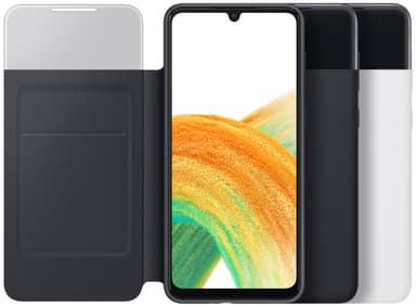 Samsung Galaxy A33 Smart S View lommebokdeksel (sort)