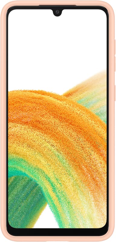 Samsung Galaxy A33 deksel med kortspor (fersken)