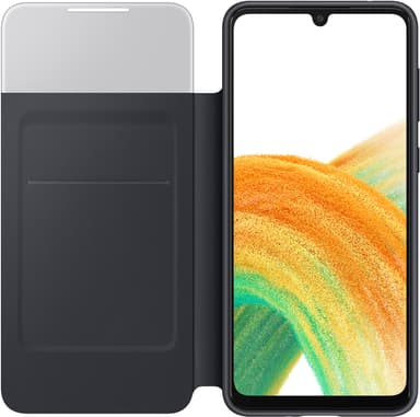 Samsung Galaxy A33 Smart S View lommebokdeksel (sort)