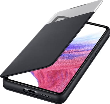 Samsung Galaxy A53 Smart S View lommebokdeksel (sort)