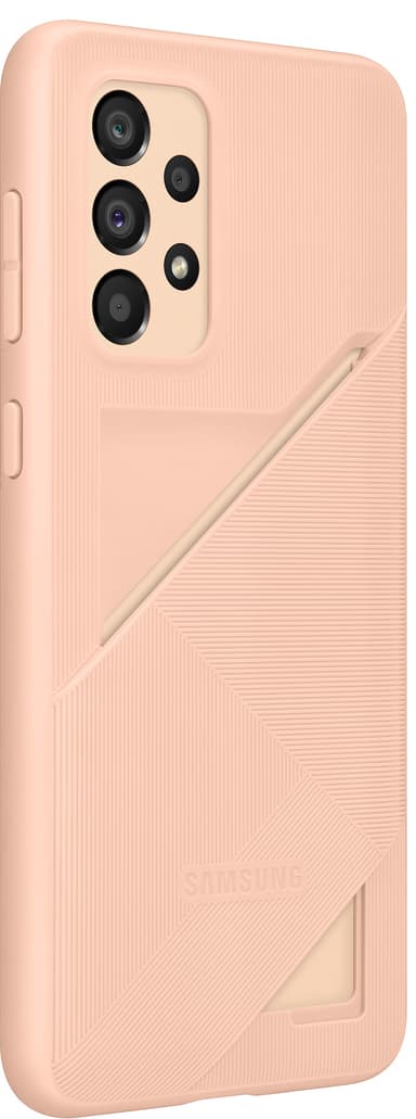 Samsung Galaxy A33 deksel med kortspor (fersken)