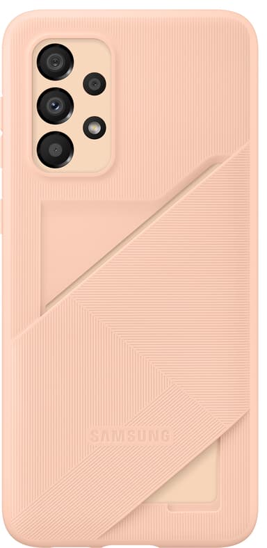 Samsung Galaxy A33 deksel med kortspor (fersken)