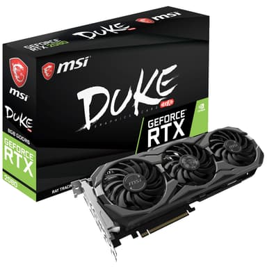 MSI GeForce RTX 2080 Duke OC grafikkort 8G