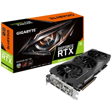 Gigabyte GeForce RTX 2080 Ti Gaming OC grafikkort 11G