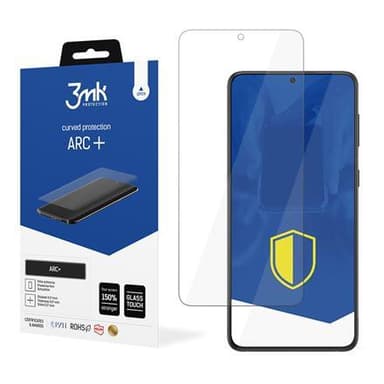 3MK Samsung Galaxy S21 5G, ARC+ skjermbeskytter, Galaxy S21, beskyttelsesfilm, klar