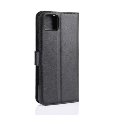INF Google Pixel 3 Lite X mobiltelefonveske PU -skinn Svart