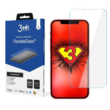 3MK FlexibleGlass for Apple iPhone 13 Pro Hybrid glass, Flexiglass skjermbeskytter