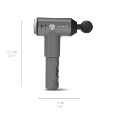 Medisana Massage Gun Pro MG 500 Antall kraftnivåer 3, Grå