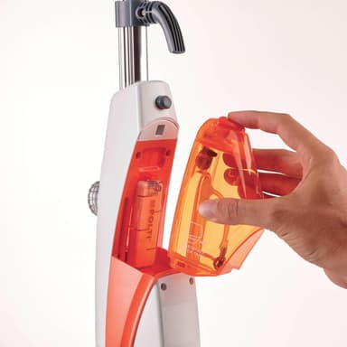 Polti Steam mopp PTEU0273 Vaporetto SV420 Power 1500 W, vanntank kapasitet 0,3 L, hvit/oransje