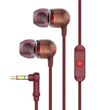 Marley Earbuds Smile Jamaica Innebygd mikrofon, Kablet, In-Ear, Rød