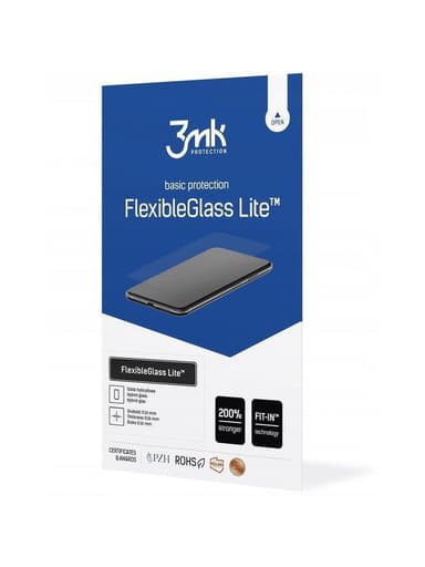 3MK Samsung Galaxy F52 5G FG Lite Struktur uten sprekker. Skjermforsterkning opptil 200%. Bare 0,16 mm tykk. Enkel montering