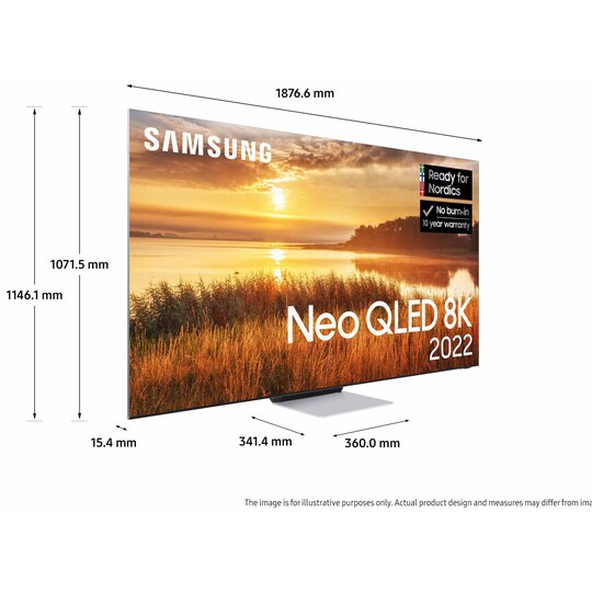 Samsung 85" QN900B 8K Neo QLED TV (2022)