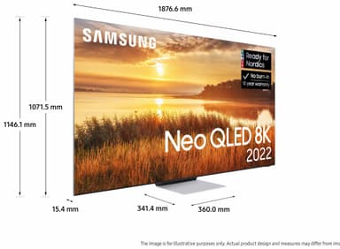 Samsung 85" QN900B 8K Neo QLED TV (2022)