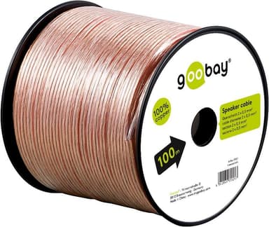 Goobay Høyttalerkabel CU