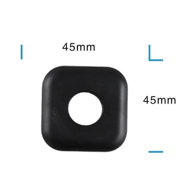 INF Bilholder / mobilholder med magnet Svart