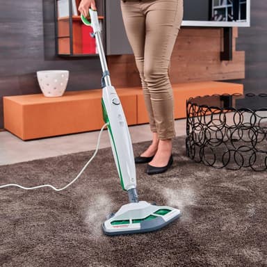 Polti Steam mopp PTEU0272 Vaporetto SV400_Hygiene Power 1500 W, vanntank kapasitet 0,3 L, hvit/grønn