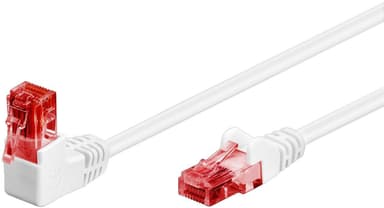 Goobay CAT 6 patchkabel, 1x vinklet 90 °, U / UTP, 23523