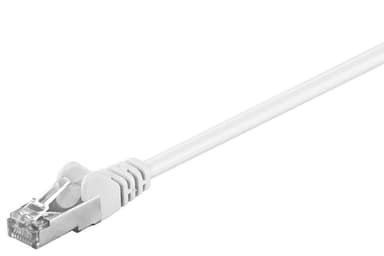 Patchkabel CAT 5e, SF/UTP, vit, 25 m