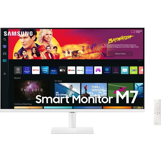 Samsung Smart Monitor M7 32" PC monitor (hvit)