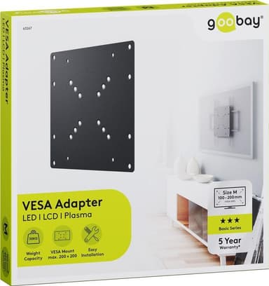 Goobay VESA-adapter for TV-veggfeste