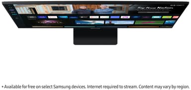 Samsung Smart Monitor M5 32" PC skjerm (sort)