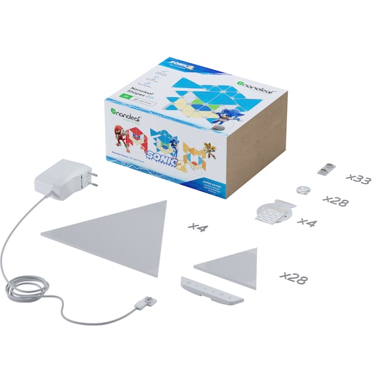 Nanoleaf Shapes startpakke - Sonic Limited Edition