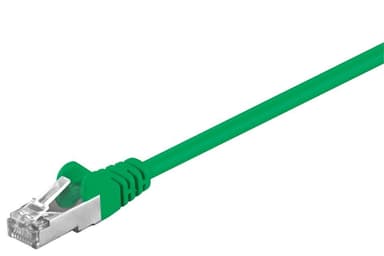 Goobay CAT 5e patchkabel, F/UTP, grønn
