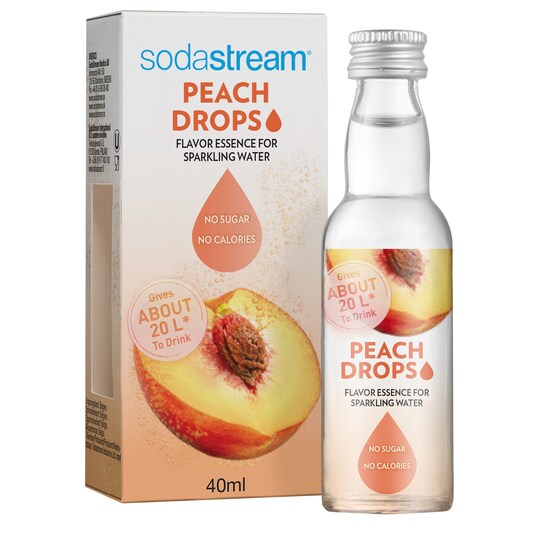 SodaStream Fruit Drops fruktdråper (fersken)